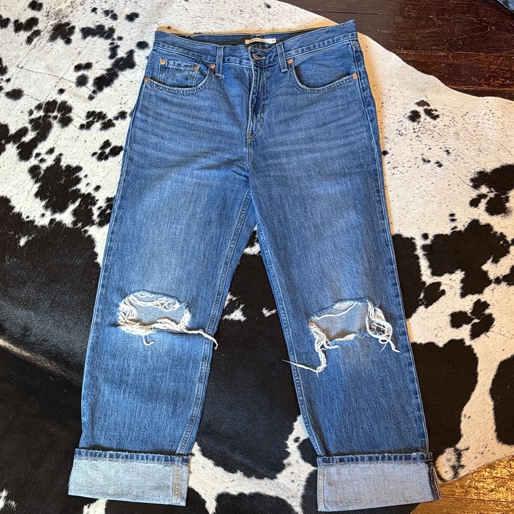 Levi’s women’s jeans low pro straight size 30